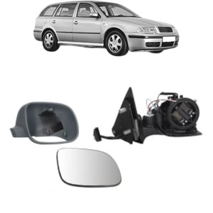 Oglinda Dreapta SKODA OCTAVIA I Combi (1U5) din 1998 - 2010, Auto, Reglaj electric, Completa - Img 2