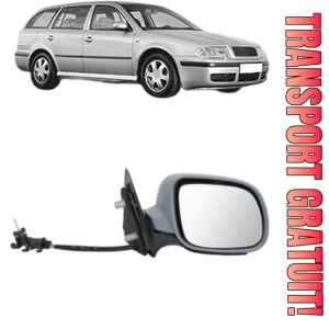 Oglinda Dreapta SKODA OCTAVIA I Combi (1U5) din 1998 - 2010, Auto, Reglaj mecanic, Completa