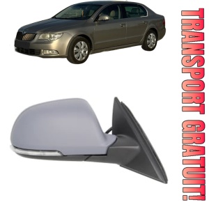 Oglinda Dreapta SKODA SUPERB II Estate (3T5) din 2009 - 2015, Auto, Reglaj electric, Completa