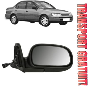 Oglinda Dreapta TOYOTA COROLLA (_E10_) din 1992 - 1997, Auto, Reglaj mecanic, Completa
