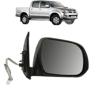 Oglinda Dreapta TOYOTA HILUX VII Pickup (_N1_, _N2_, _N3_) din 2004 - 2015, Auto, Reglaj electric, Completa - Img 2