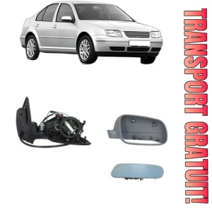 Oglinda Dreapta Volkswagen BORA I (1J2) din 1998 - 2013, Auto, Reglaj electric, Completa