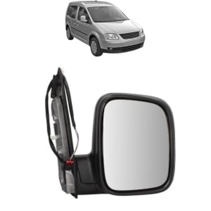 Oglinda Dreapta Volkswagen CADDY Box Body/MPV (6K9, 9E7, 9E9) din 1998 - 2009, Auto, Reglaj electric, Completa - Img 2