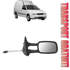 Oglinda Dreapta Volkswagen CADDY II Box Body/MPV (9K9A) din 1995 - 2004, Auto, Reglaj mecanic, Completa