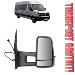 Oglinda Dreapta Volkswagen CRAFTER 30-35 Bus (2E_) din 2006 - 2016, Auto, Reglaj manual, Completa