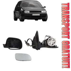 Oglinda Dreapta Volkswagen GOLF IV Van (1J1) din 1997 - 2004, Auto, Reglaj mecanic, Completa