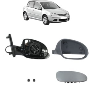 Oglinda Dreapta Volkswagen GOLF V (1K1) din 2003 - 2009, Auto, Reglaj electric, Completa - Img 2
