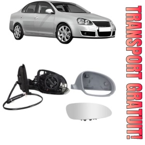 Oglinda Dreapta Volkswagen JETTA III (1K2) din 2004 - 2010, Auto, Reglaj electric, Completa