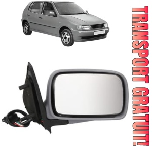 Oglinda Dreapta Volkswagen POLO III (6N1) din 1994 - 1999, Auto, Reglaj electric, Completa
