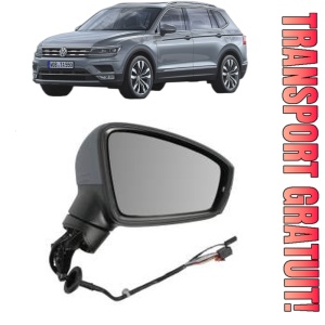 Oglinda Dreapta Volkswagen TIGUAN ALLSPACE (BW2, BJ2) din 2017 - 2021, Auto, Reglaj electric, Completa