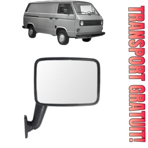 Oglinda Dreapta Volkswagen TRANSPORTER T3 Van (24_, 25_) din 1979 - 1992, Auto, Reglaj manual, Completa