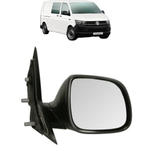 Oglinda Dreapta Volkswagen TRANSPORTER T6 / CARAVELLE T6 Bus (SGB, SGJ, SHB, SHJ) din 2015 - 2024, Auto, Reglaj manual, Completa - Img 2