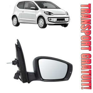Oglinda Dreapta Volkswagen UP! (121, 122, BL1, BL2, BL3, 123) din 2011 - 2023, Auto, Reglaj mecanic, Completa