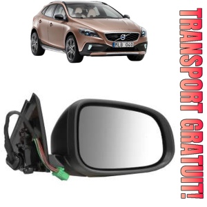 Oglinda Dreapta VOLVO V40 Cross Country (526) din 2012 - 2019, Auto, Reglaj electric, Completa