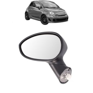 Oglinda Stanga ABARTH 500 / 595 / 695 din 2008 - 2016, Auto, Reglaj electric, Completa - Img 2
