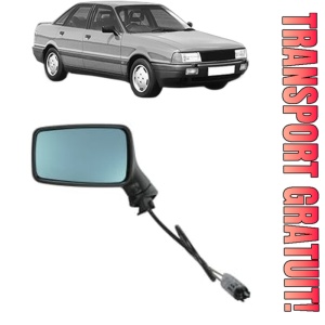Oglinda Stanga AUDI 80 B3 Saloon (893, 894, 8A2) din 1986 - 1991, Auto, Reglaj mecanic, Completa