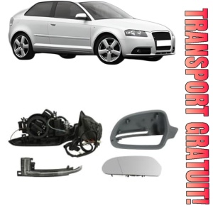 Oglinda Stanga AUDI A3 (8P1) din 2003 - 2012, Auto, Reglaj electric, Completa