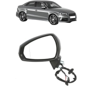 Oglinda Stanga AUDI A3 Limousine (8VS, 8VM) din 2013 - 2020, Auto, Reglaj electric, Completa - Img 2