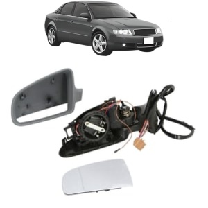 Oglinda Stanga AUDI A4 B6 (8E2) din 2000 - 2004, Auto, Reglaj electric, Completa - Img 2