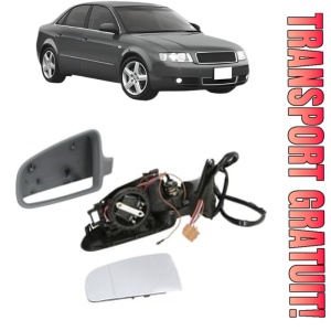 Oglinda Stanga AUDI A4 B6 (8E2) din 2000 - 2004, Auto, Reglaj electric, Completa