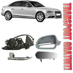 Oglinda Stanga AUDI A4 B8 (8K2) din 2007 - 2015, Auto, Reglaj electric, Completa