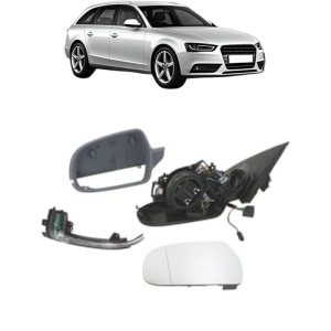 Oglinda Stanga AUDI A4 B8 Avant (8K5) din 2007 - 2015, Auto, Reglaj electric, Completa - Img 2