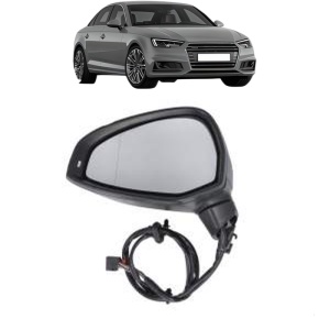 Oglinda Stanga AUDI A4 B9 (8W2, 8WC) din 2015 - 2019, Auto, Reglaj electric, Completa - Img 2