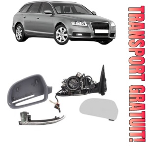 Oglinda Stanga AUDI A6 C6 Avant (4F5) din 2004 - 2011, Auto, Reglaj electric, Completa
