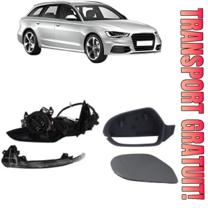 Oglinda Stanga AUDI A6 C7 Avant (4G5, 4GD) din 2011 - 2018, Auto, Reglaj electric, Completa