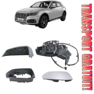 Oglinda Stanga AUDI Q5 (FYB, FYG) din 2016 - 2021, Auto, Reglaj electric, Completa