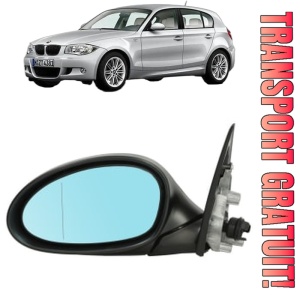 Oglinda Stanga BMW Seria 1 (E81) din 2006 - 2012, Auto, Reglaj electric, Completa
