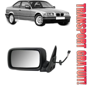 Oglinda Stanga BMW Seria 3 (E36) din 1990 - 1998, Auto, Reglaj electric, Completa