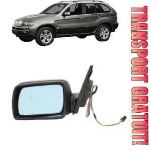 Oglinda Stanga BMW Seria X5 (E53) din 2000 - 2006, Auto, Reglaj electric, Completa