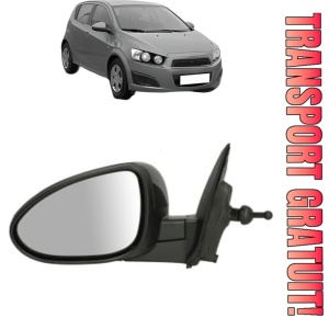 Oglinda Stanga CHEVROLET AVEO Hatchback (T300) din 2011 - 2015, Auto, Reglaj mecanic, Completa