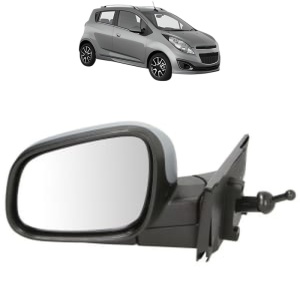 Oglinda Stanga CHEVROLET SPARK (M300) din 2009 - 2016, Auto, Reglaj mecanic, Completa - Img 2