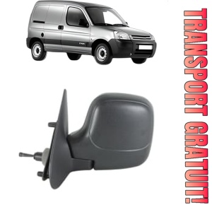 Oglinda Stanga CITROEN BERLINGO / BERLINGO FIRST Box Body/MPV (M_) din 1996 - 2011, Auto, Reglaj mecanic, Completa