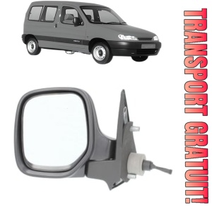 Oglinda Stanga CITROEN BERLINGO / BERLINGO FIRST MPV (MF_, GJK_, GFK_) din 1996 - 2011, Auto, Reglaj mecanic, Completa