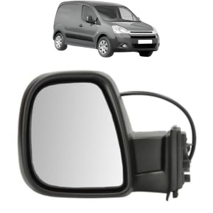 Oglinda Stanga CITROEN BERLINGO Box Body/MPV (B9) din 2008 - 2021, Auto, Reglaj electric, Completa - Img 2