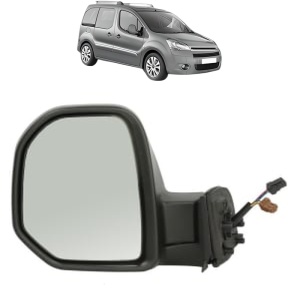 Oglinda Stanga CITROEN BERLINGO MULTISPACE (B9) din 2008 - 2021, Auto, Reglaj electric, Completa - Img 2