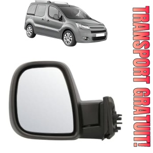 Oglinda Stanga CITROEN BERLINGO MULTISPACE (B9) din 2008 - 2021, Auto, Reglaj electric, Completa