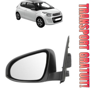 Oglinda Stanga CITROEN C1 II (PA_, PS_) din 2014 - 2021, Auto, Reglaj electric, Completa