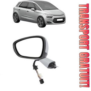 Oglinda Stanga CITROEN C4 GRAND PICASSO II (DA_, DE_) din 2013 - 2018, Auto, Reglaj electric, Completa