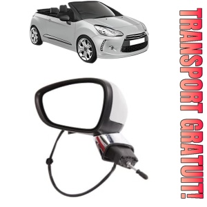 Oglinda Stanga CITROEN DS3 Convertible din 2013 - 2015, Auto, Reglaj electric, Completa