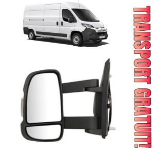 Oglinda Stanga CITROEN JUMPER III Bus din 2006 - 2023, Auto, Reglaj electric, Completa
