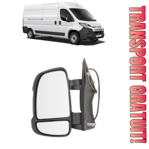 Oglinda Stanga CITROEN JUMPER III Platform/Chassis din 2006 - 2023, Auto, Reglaj manual, Completa
