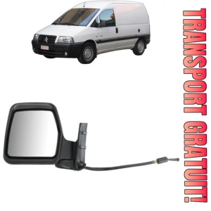 Oglinda Stanga CITROEN JUMPY I (U6U_) din 1995 - 2006, Auto, Reglaj mecanic, Completa