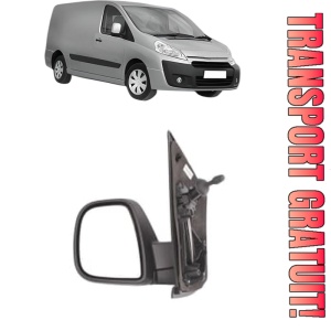 Oglinda Stanga CITROEN JUMPY II Van din 2007 - 2016, Auto, Reglaj mecanic, Completa