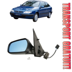 Oglinda Stanga CITROEN XSARA Hatchback Van (N3_) din 1998 - 2005, Auto, Reglaj electric, Completa