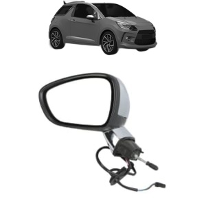 Oglinda Stanga DS DS 3 Convertible (SB_) din 2015 - 2019, Auto, Reglaj electric, Completa - Img 2