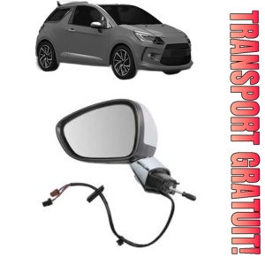 Oglinda Stanga DS DS 3 Convertible (SB_) din 2015 - 2019, Auto, Reglaj electric, Completa